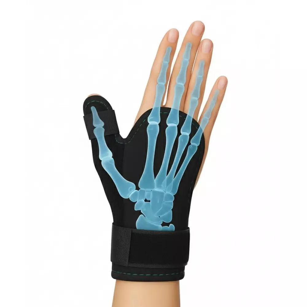 FAIRBIZPS Premium Thumb Splint Brace Adjustable Strap For Right or Left Hand