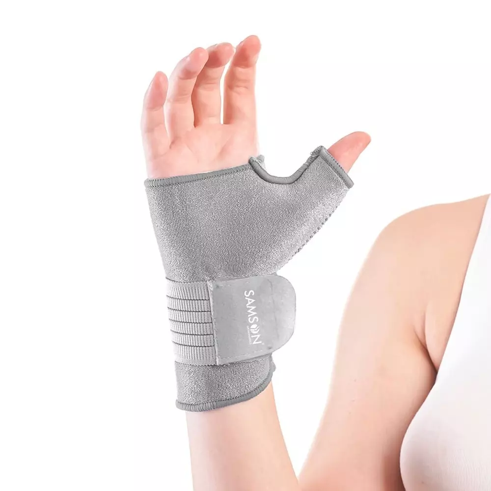 Samson Wrist/Palm Brace with Thumb Support (Neoprene) Large, NP-3010