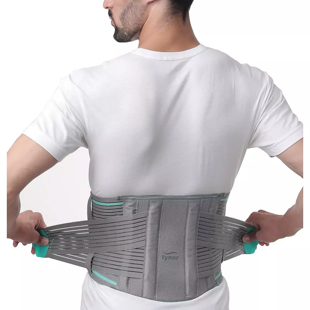 Tynor LS Belt Grey Medium Size, TA06099