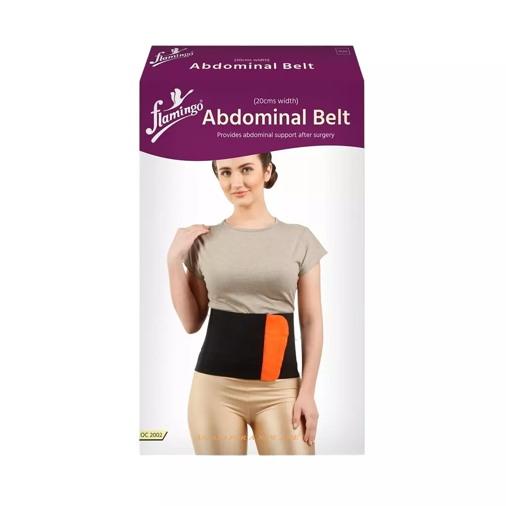 Flamingo Abdominal Belt Medium Beige Polyester Blend