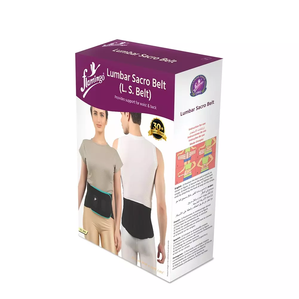 flamingo-xxxl-size-lumbar-sacro-belt-black-turquoise-blue-color-for-providing-support-to-waist-and-back-oc-2001