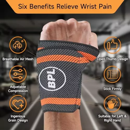BPL Wrist Binder Neo Fab With Thumb Support, Size Universal