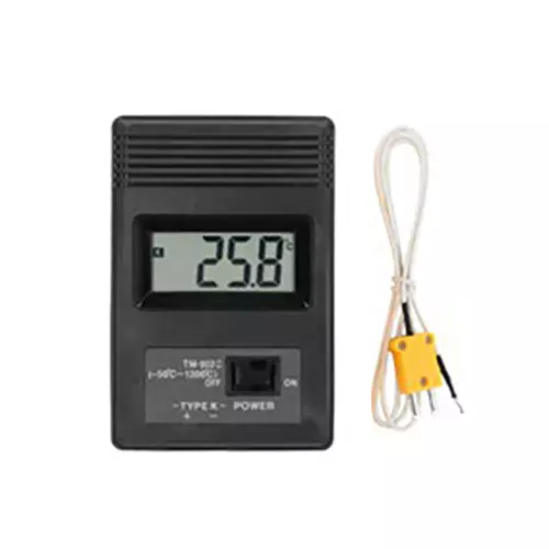 Acutek K-Type Thermometer -50 to 1300°C Range, TM-902C