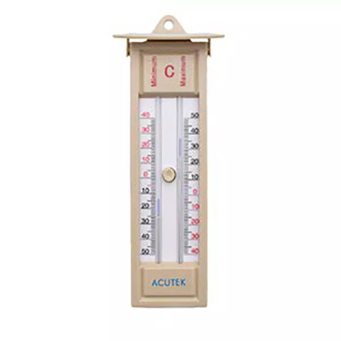 Acutek Maximum Minimum Wall Thermometer -50 to 50°C/-58 to 122°F Range, MM-50