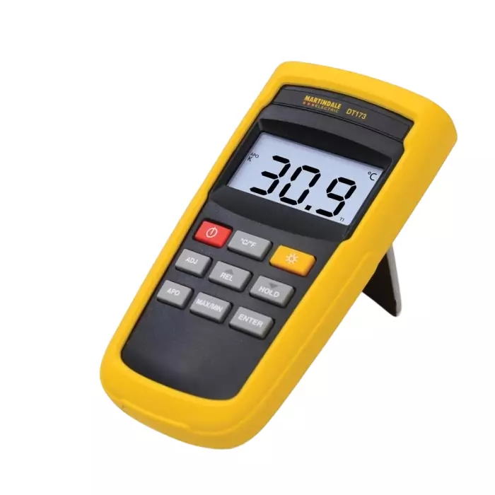 Martindale Thermocouple Temperature Logging Digital Thermometer for Industrial Use K Probe 1 Input(s) +1372 °C, DT173