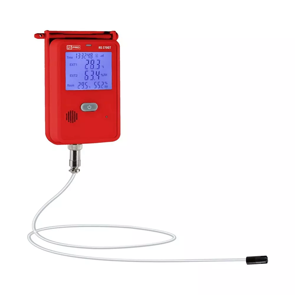 RS PRO Digital Thermometer ±0.5°C Accuracy Battery 1.5V AA 108 mm, 2369190