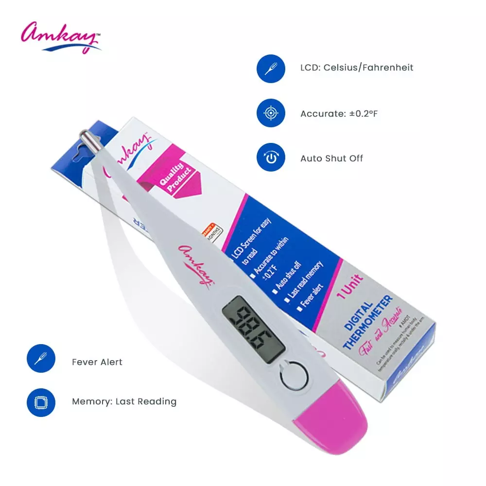 amkay-digital-thermometer-with-digital-lcd-display-auto-shut-off-feature-in-white-and-pink-color-pack-of-50