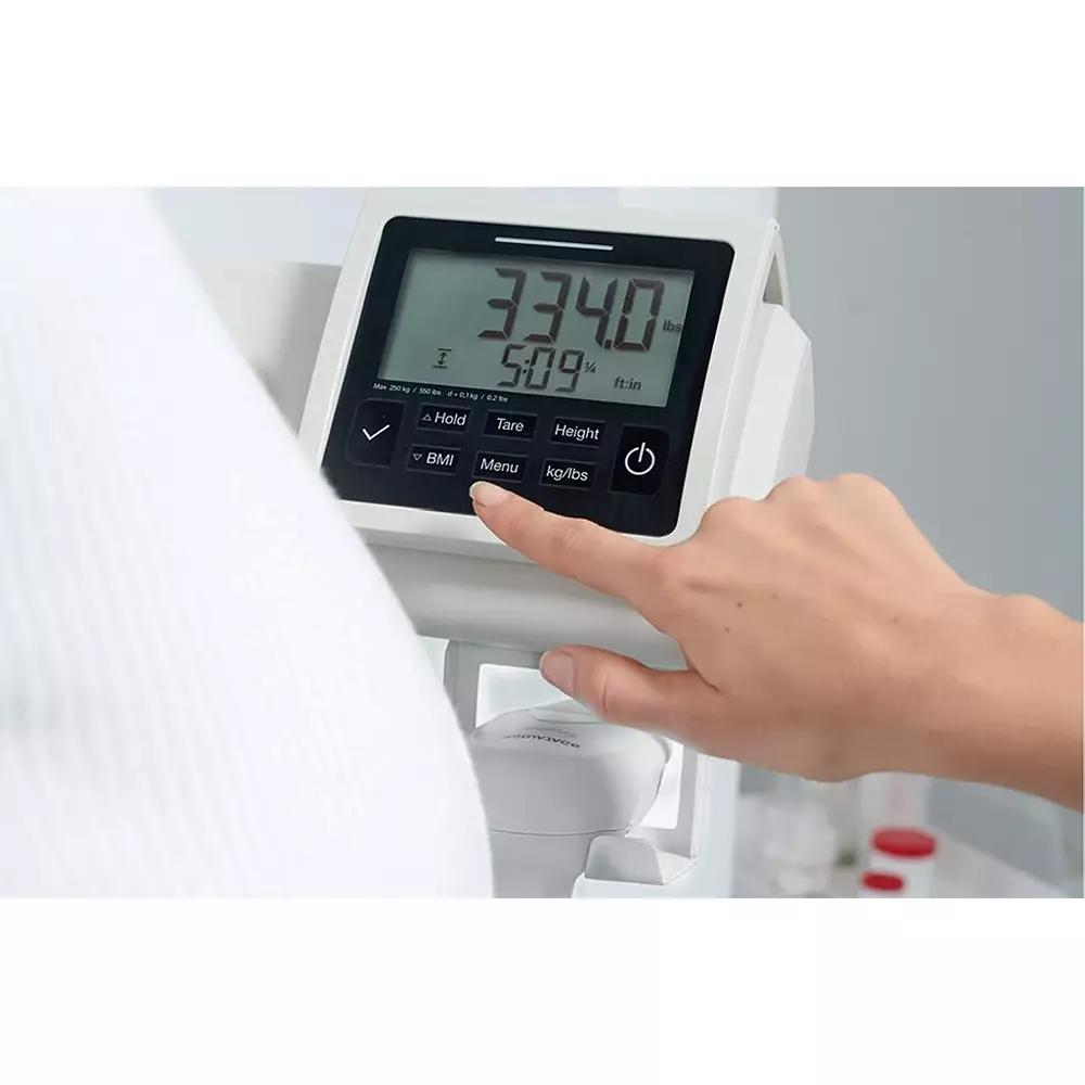 Seca EMR Validated Column Scale With Eye-Level Display 250 Kg Weight Capacity, SECA 787