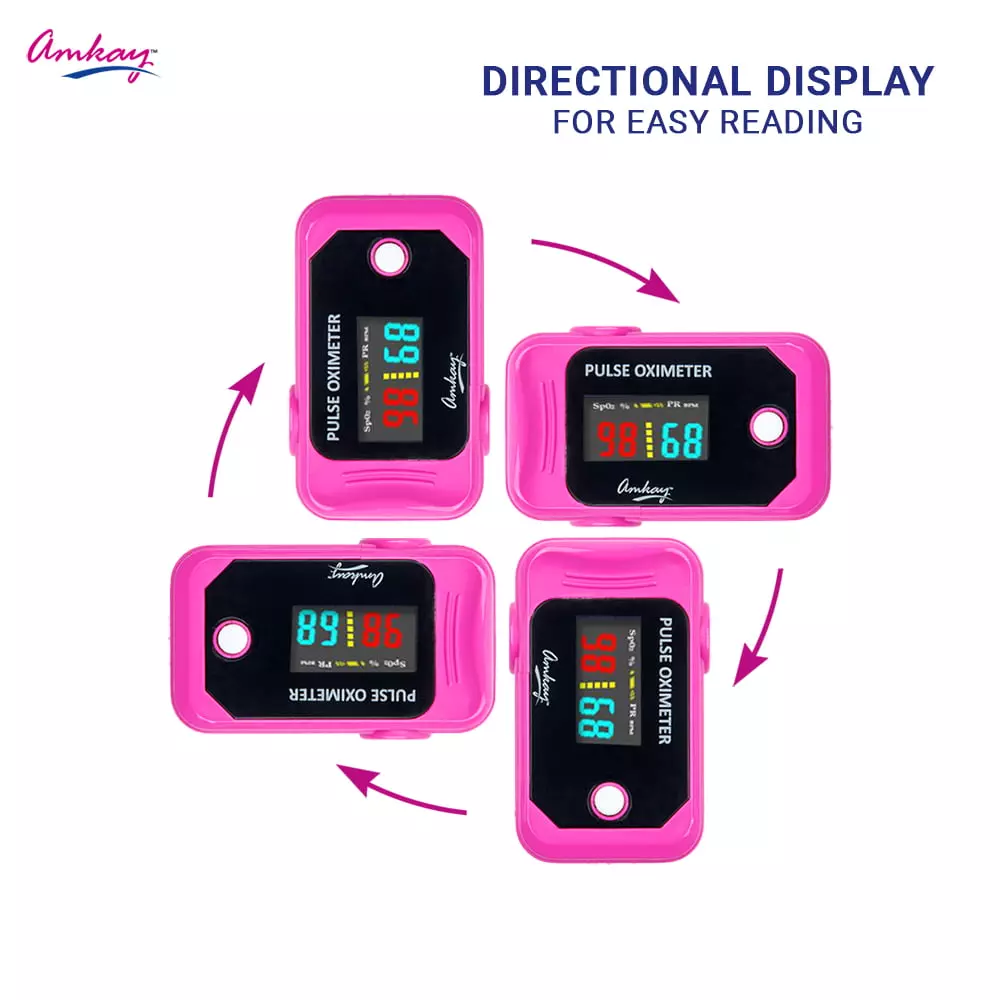 amkay-pulse-oximeter-with-digital-lcd-display-white-pink-black-color-plastic-body-pack-of-30
