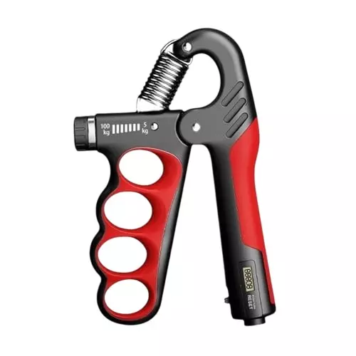 amiciCare Adjustable Hand-Grip Exerciser ABS Material 5-100 Kg Capacity