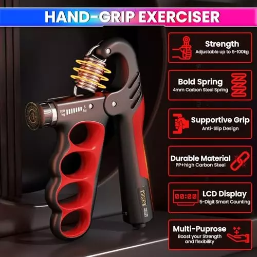 amicicare-adjustable-hand-grip-exerciser-abs-material-5-100-kg-capacity