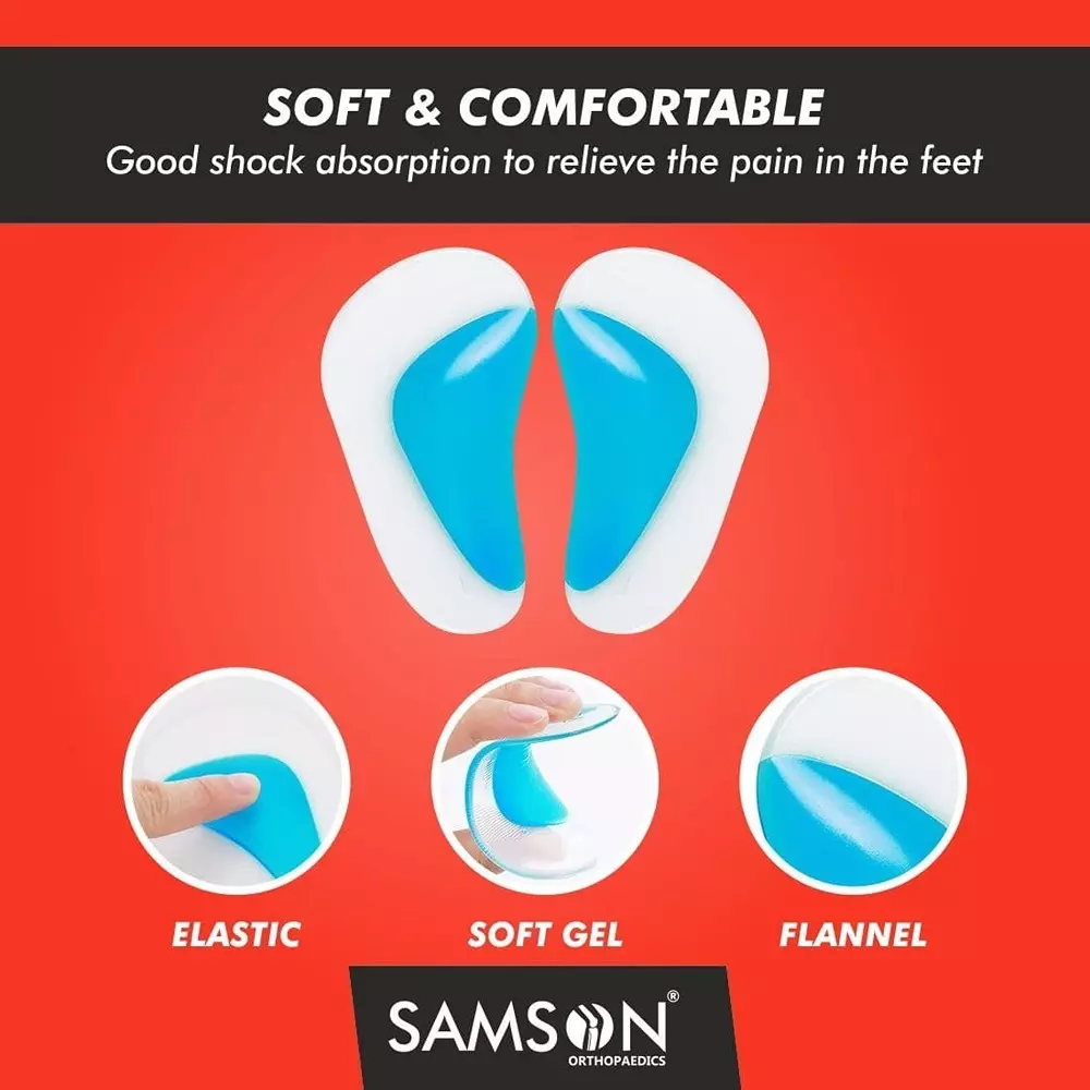 Samson Arch Support (PU GEL) (Pair) CH, FC-4011