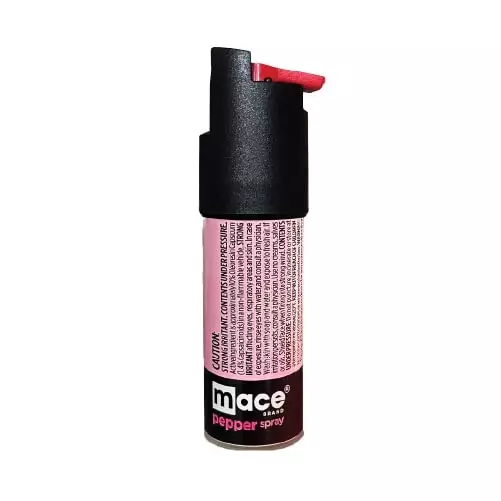 Mace Self Defense Pepper Spray 10 ft Twist lock Trigger Leakproof Nozzle