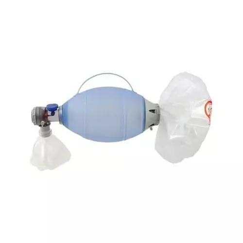 Ambu Oval Resuscitator Adult Silicone Rubber 1.486 L Resuscitator Volume