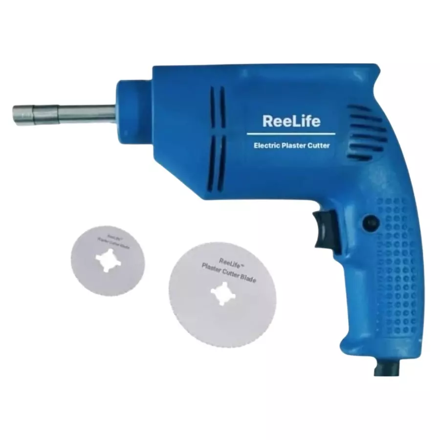 ReeLife Electric Plaster Cutter 300 W Copper Motor 2 m Long Power Cable, RL01