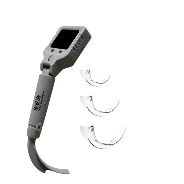 ReeLife Video Laryngoscope 7 cm (2.8 inch) Color Lcd With Anti-Reflection Screen With lithium Battery