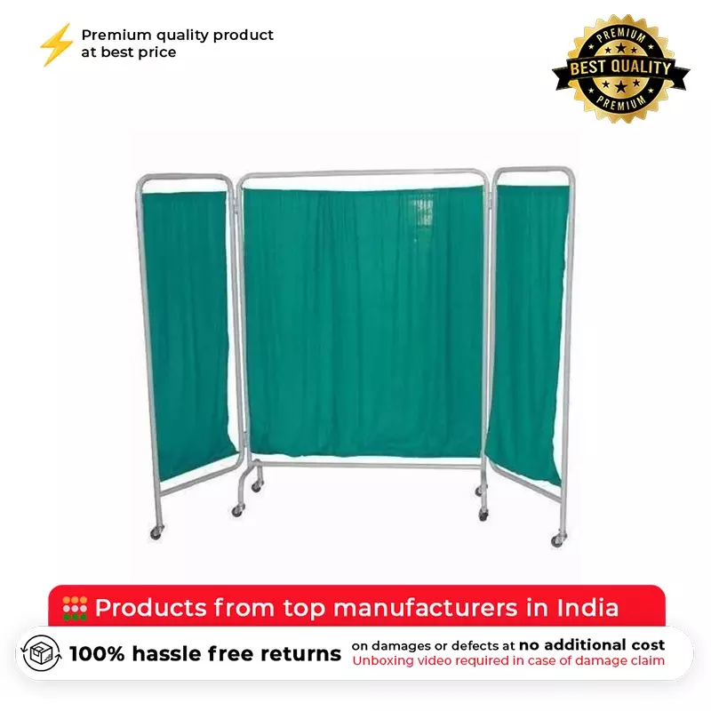 wellton-healthcare-3-fold-green-mild-steel-powder-coated-bed-side-screen-height-7-ft-21336-cm