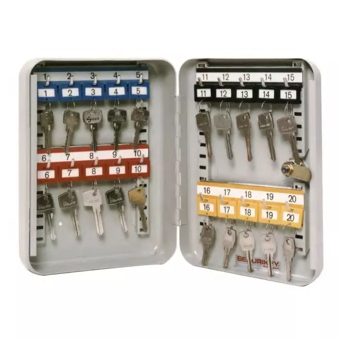 Securikey Key Cabinet 20, KC020ZLG