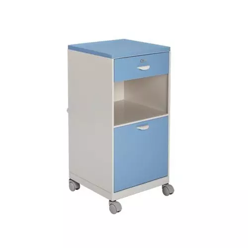 MEDITREES Bed Side Locker 385x410x840 mm for Hospital and Medical Use, MT/WA-72