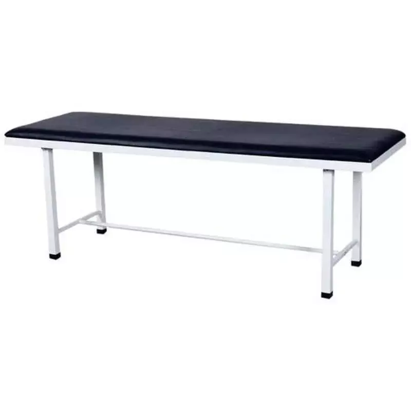 Wellton Healthcare Mild Steel Plain Examination Table (180x60x75 cm)