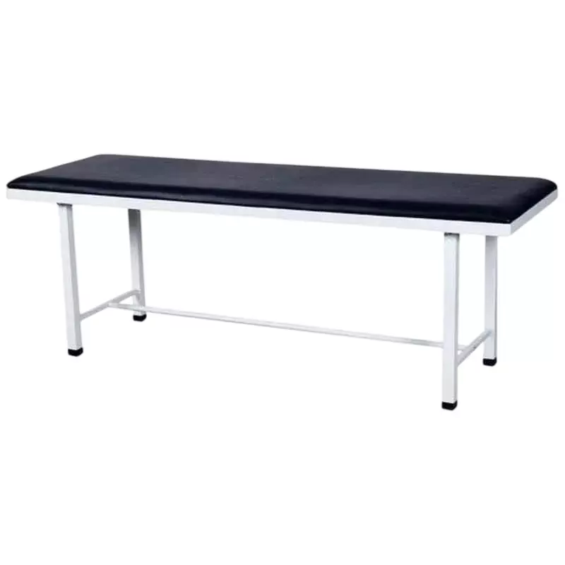 ABCO Plain Examination Table Mild Steel Frame and 180x60x75 cm Size for Clinics & Hospitals