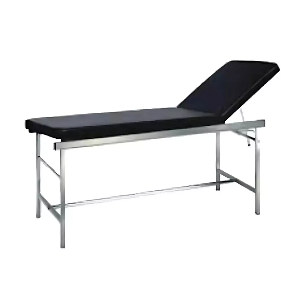 abco-2-section-examination-table-mild-steel-frame-and-epoxy-powder-coated-finish-for-clinics-hospitals-wh-544