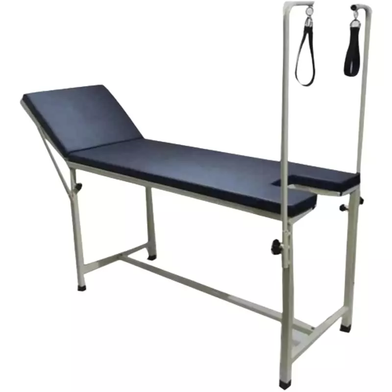 Wellton Healthcare Two Section Gynaec Examination Table (180 × 60 × 46 cm)