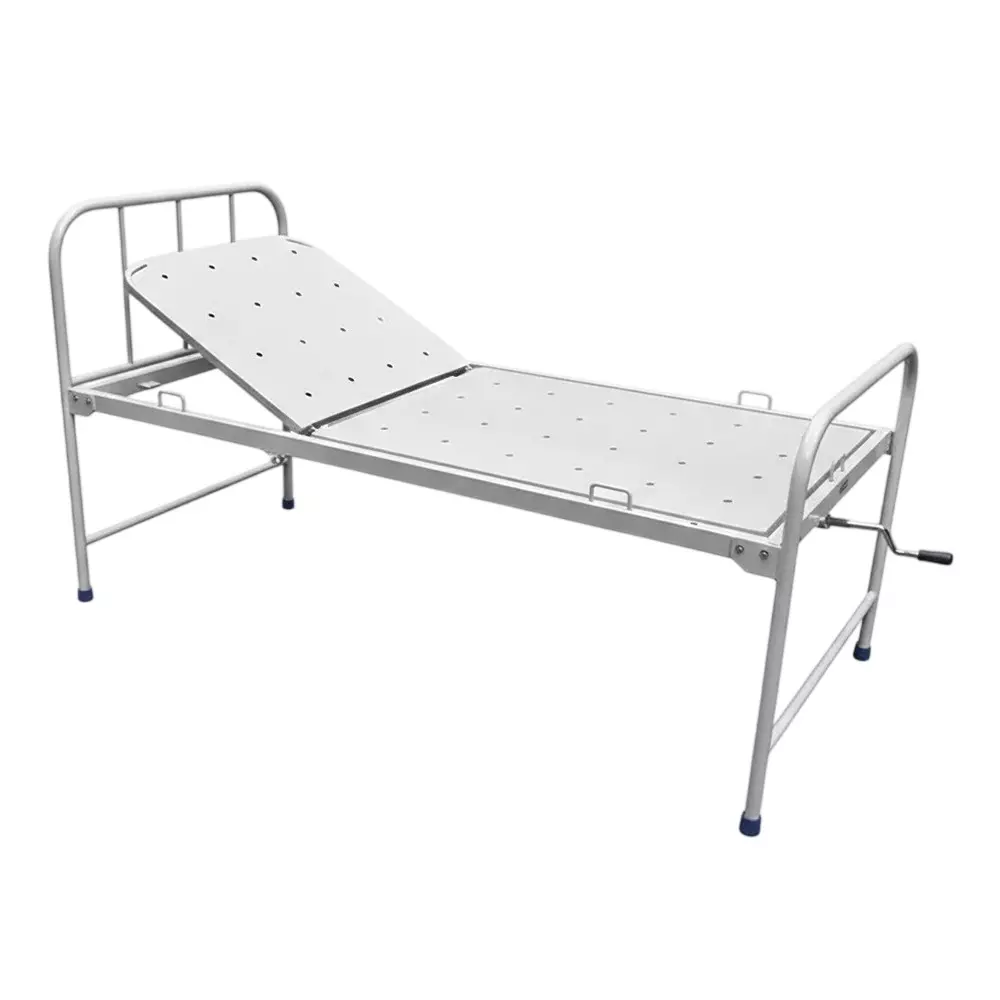 Surgihub Semi Fowler Bed Eco Model Mild Steel Frame and Powder Coated Finish for Clinics and Hospitals, 11013