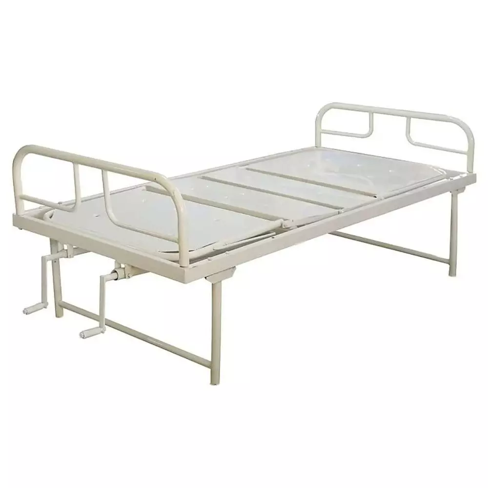 MAHABIR FURNITURE Full Fowler Bed Without Mattress Iron Body and 200 Kg Weight Capacity for Hospitals & Clinics