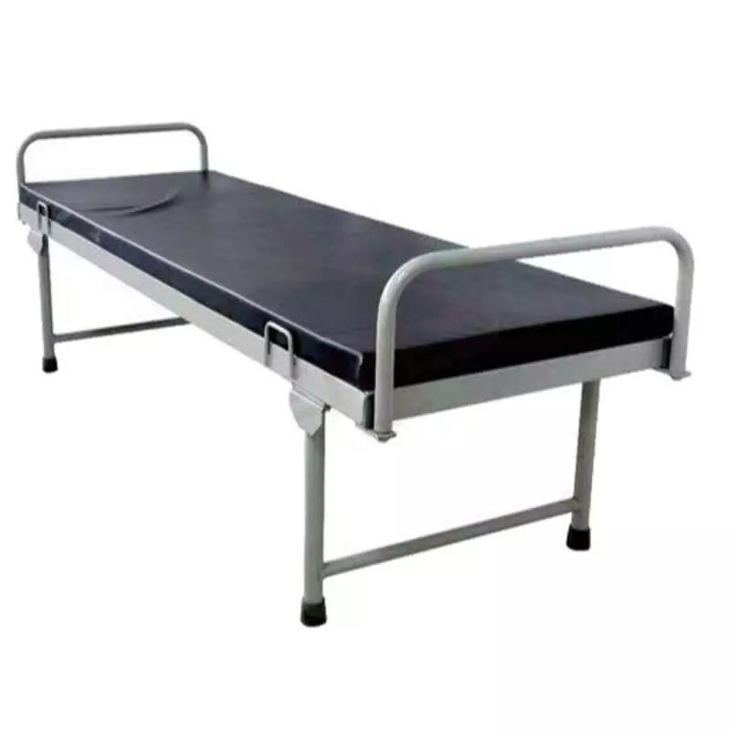 ST Attendant Bed with Mattress for Clinic and Hospital 183x61x46 cm, ST005