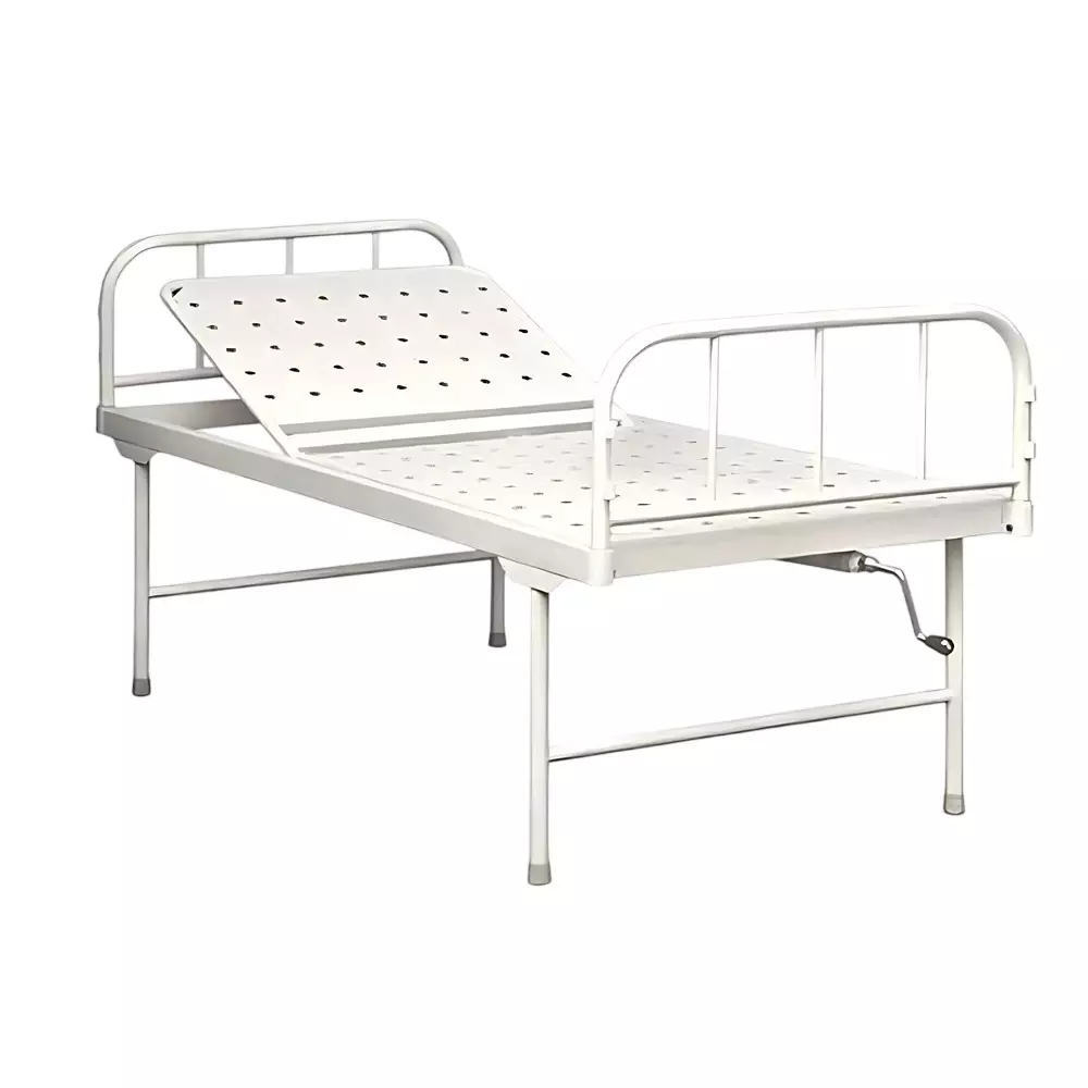 ABCO Semi Fowler Hospital Bed Mild Steel Frame and Epoxy Powder Coated Finish for Clinics & Hospitals, WH-012