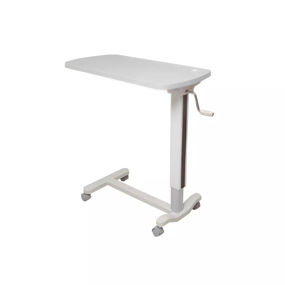 LCS Over Bed Table Gear Handle Adjustable 1000 x 435 x 825 mm, LCS OBT 1.2