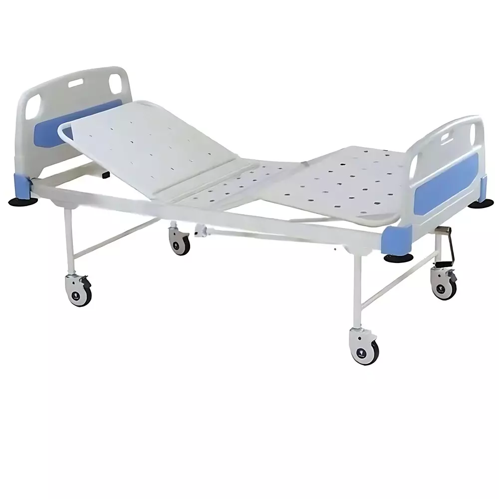 MAHABIR FURNITURE Full Fowler Bed With ABS Panels, Without Mattress Iron Body and 200 Kg Weight Capacity for Hospitals & Clinics