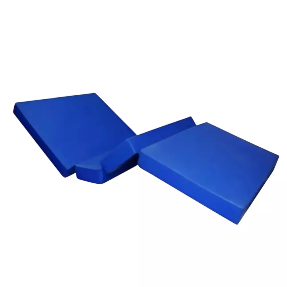 Meditech Mattress Fowler Bed 4 Folds 32 Density Blue, MHC/MT-043