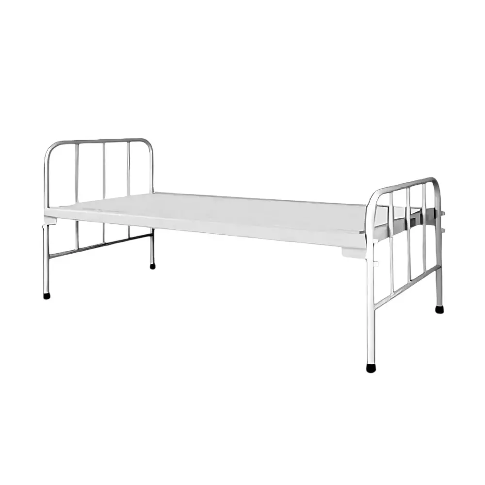 ABCO Plain Hospital Bed Mild Steel Frame and Epoxy Powder Coated Finish for Clinics & Hospitals, WH-513
