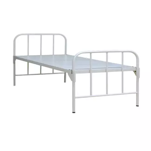 Meditech Plain Bed Semi Circular 60 Micron Powder Coating, MHC/MB-018