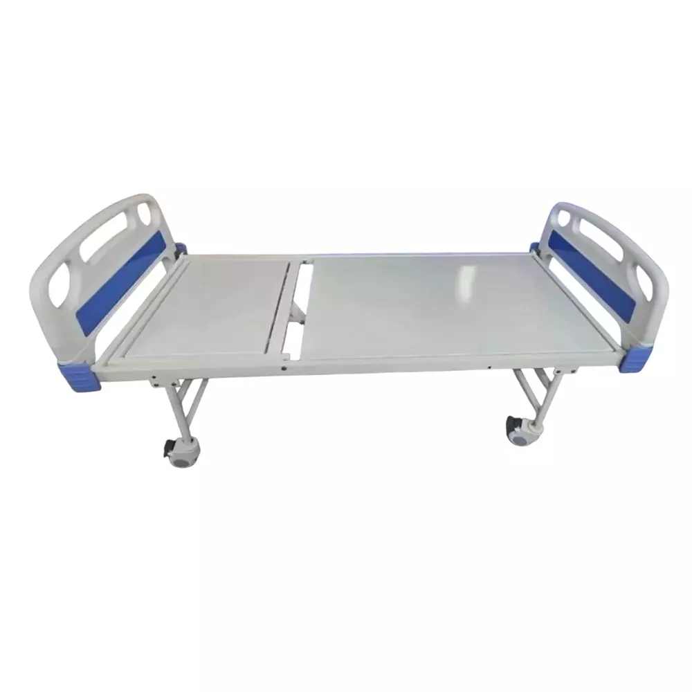 janak-by-mf-semi-fowler-bed-iron-body-white-blue-color-with-abs-panels-and-wheels