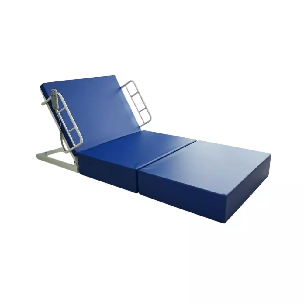 GENERIC Motorized Recliner Bed Metal Frame Premium Rexine Fabric and 182 cm Size for Hospitals and Clinics, ASU1214