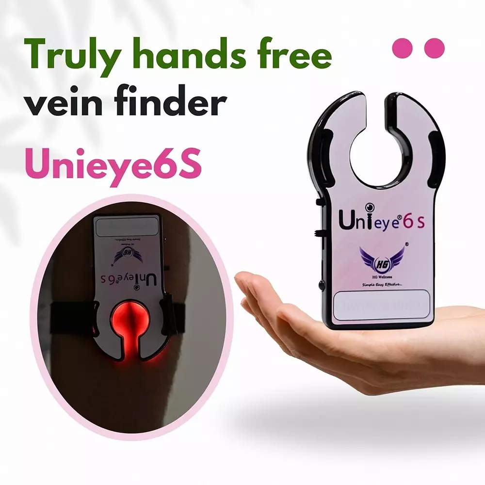 HG Wellness Unieye 6S Vein Finder Battery Powered