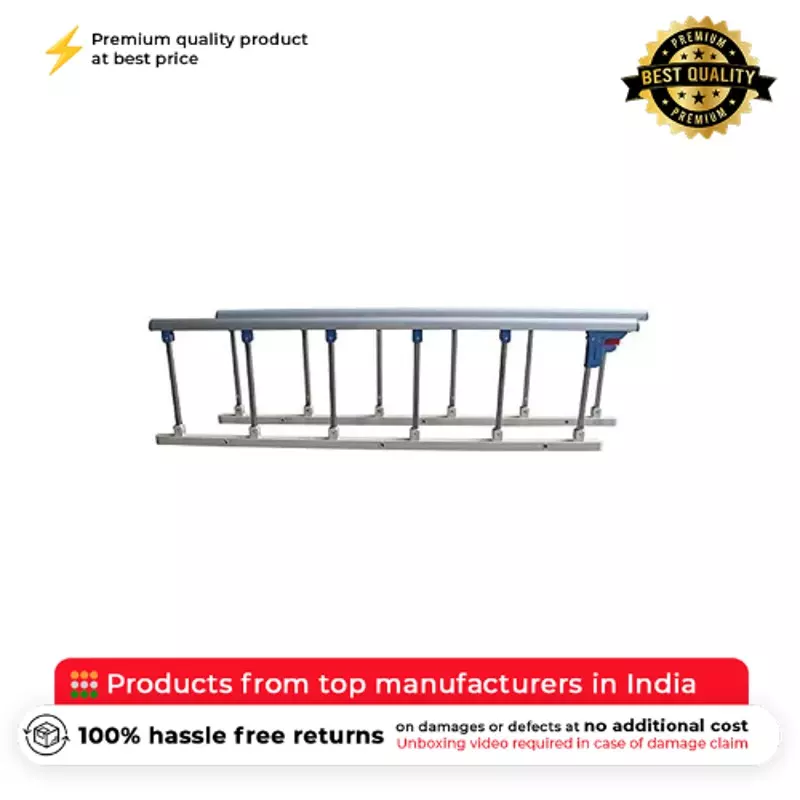 abco-collapsible-bed-side-railing-aluminium-alloy-body-blue-silver-color-for-clinics-hospitals-pack-of-2