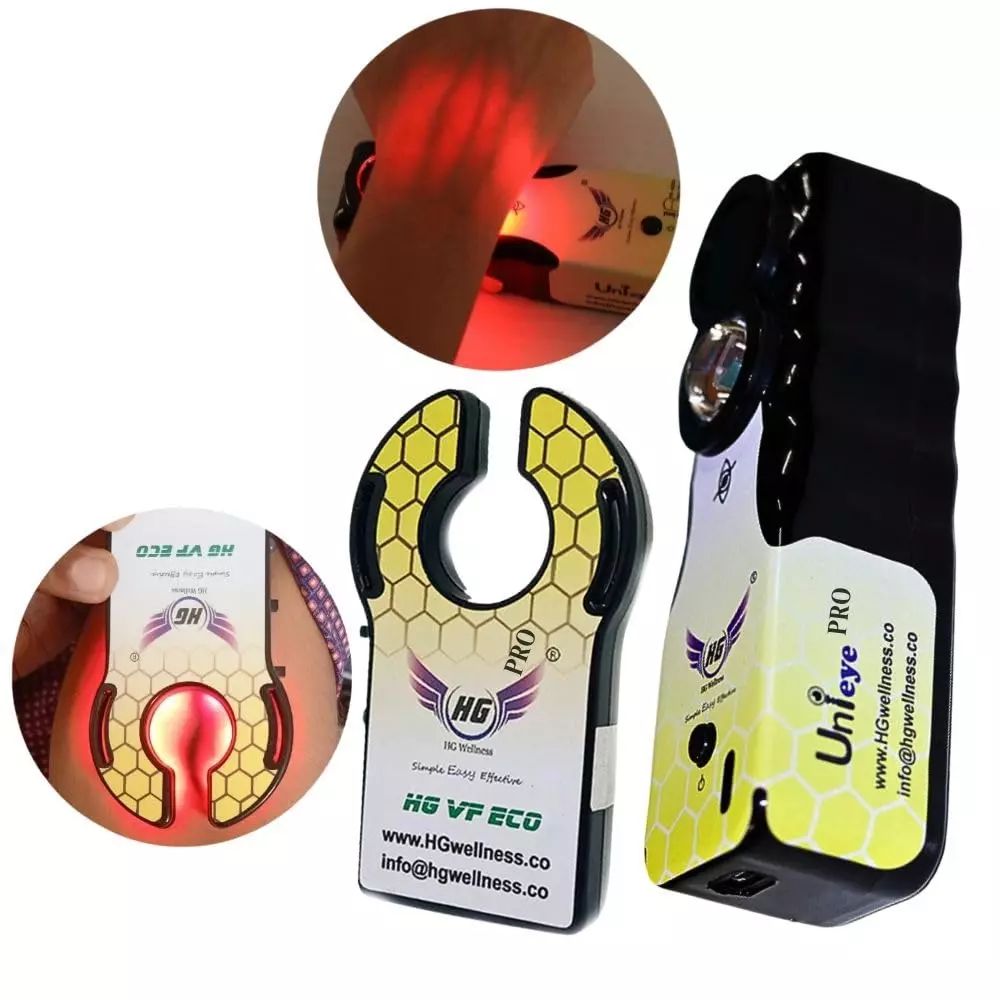 HG Wellness Vein Finder Combo HGVF ECO and HGVF Unieye pro for Enhanced Vein Visualization