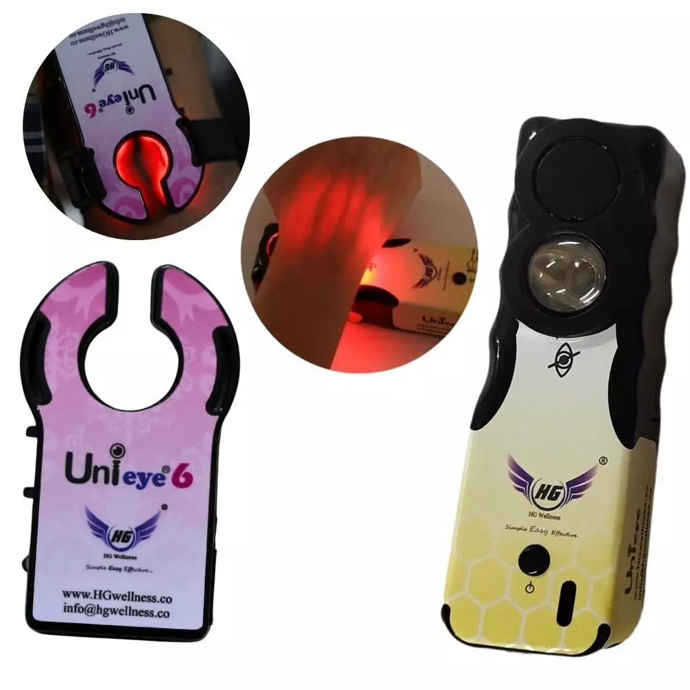 HG wellness Vein Finder Comb Unieye 6 and Unieye Pro For Pediatrics and Newborn Baby