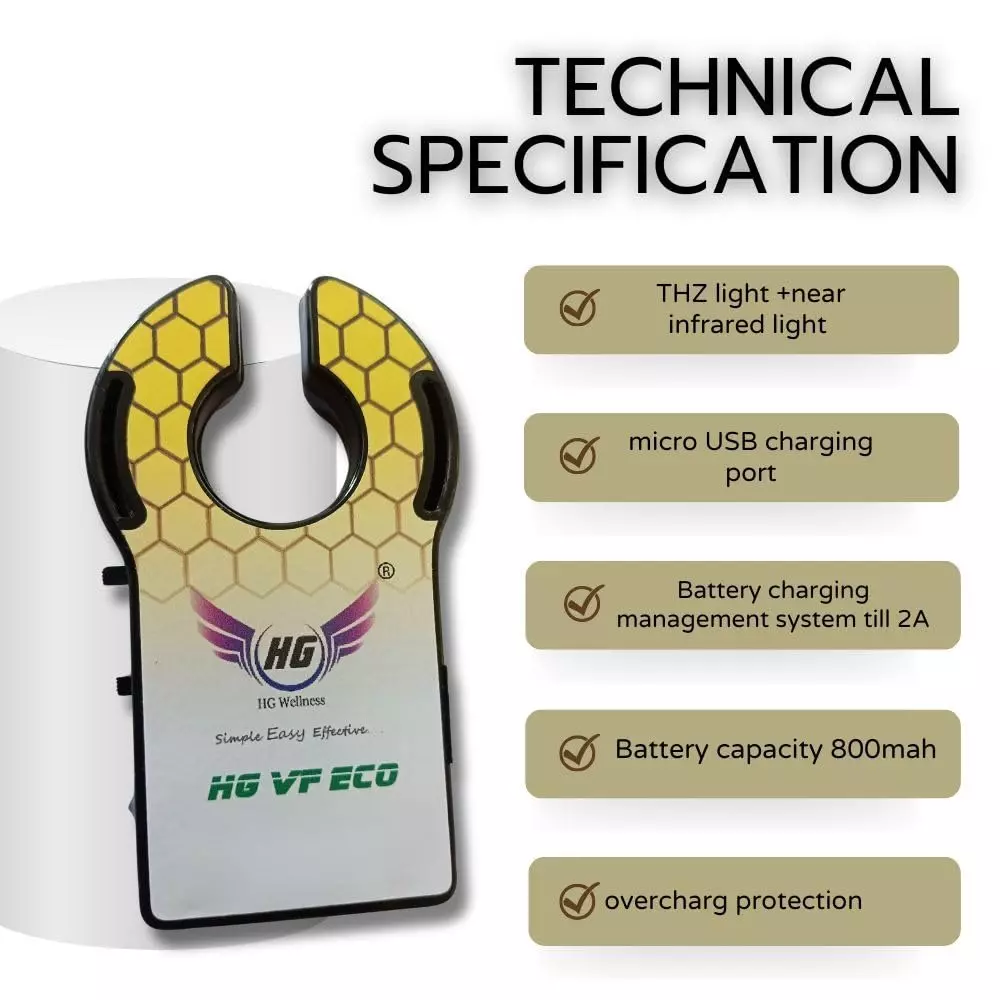HG Wellness HGVF Eco Vein Finder ‎Battery Powered for Every Age Group & Skin Tones