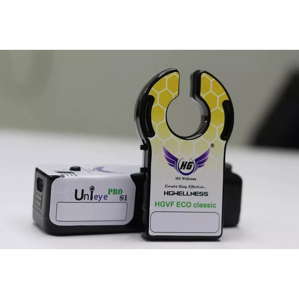 HG Wellness Vein Finder Combo HGVF Eco Classic and Unieye Pro S1 Yellow for Pediatric Phlebotomy Device with Advanced Vein Detection