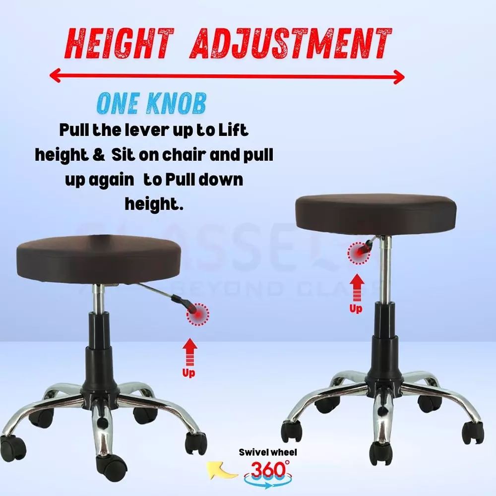 classela-round-stand-360-rolling-compact-chair-black