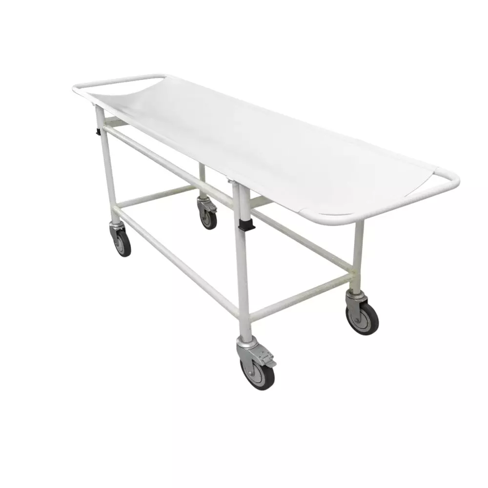 ABCO Stretcher Trolley Mild Steel Frame and 205x61x85 cm Size for Clinics & Hospitals
