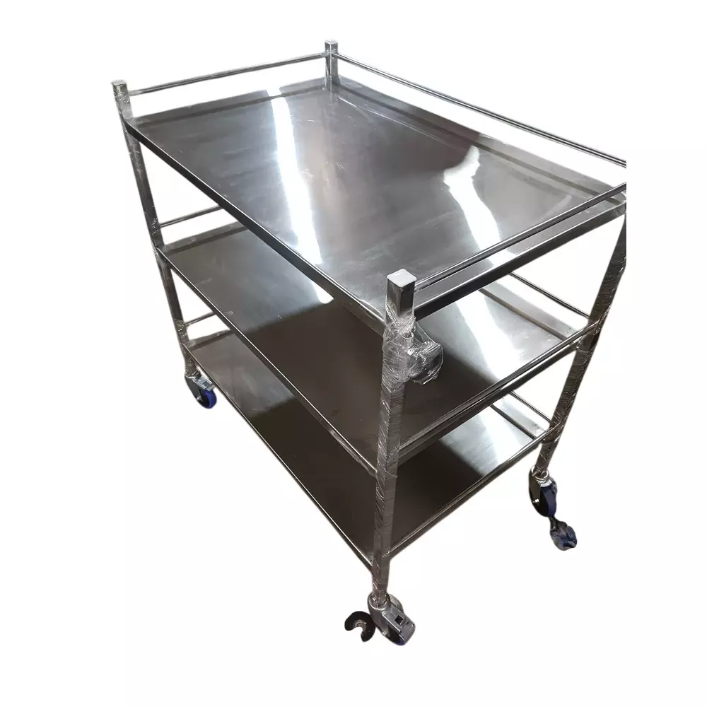 mascot-three-tiers-medical-instrument-trolley-75-x-45-x-75-cm-stainless-steel-material-with-4-inch-4-wheels