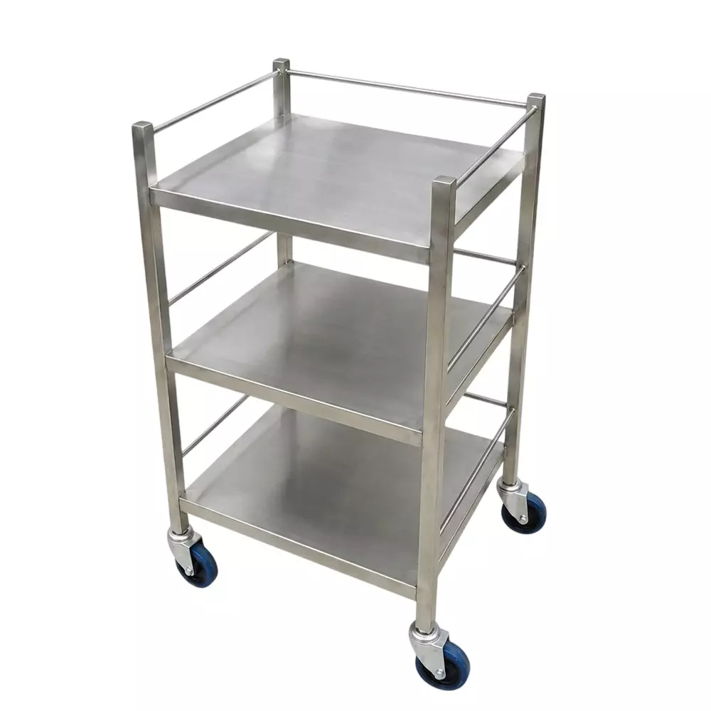 mascot-three-tiers-medical-instrument-trolley-45-x-45-x-75-cm-stainless-steel-material-with-4-inch-4-wheels