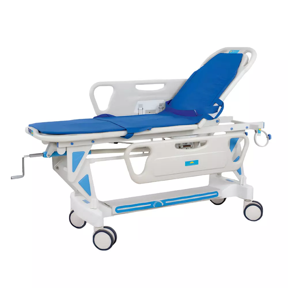 LCS Emergency Trolley Abs Railing 3650 x 640 x 640 mm, LCS LCS 11