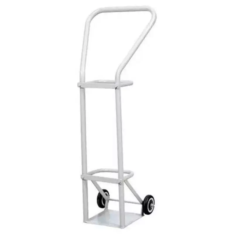 Wellton Healthcare Cylinder Trolley Mild Steel Epoxy Powder Coated, WH1186